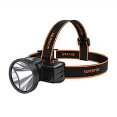Superfire Čelna svetilka Superfire HL51, 160 lm, USB