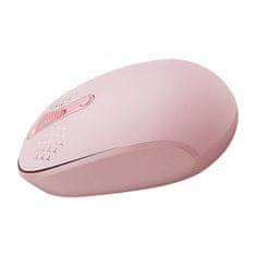 BASEUS Brezžična miška Baseus F01B Tri-Mode 2.4G BT5.0 1600DPI (roza)
