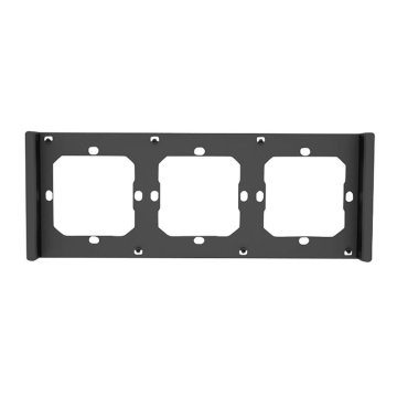 Sonoff Okvir za stikalo M5 80 trojni 3-kratni SONOFF M5-3C-80-F (grafitno/črn)
