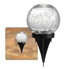 Superfire Solarna lampa Superfire FF16-A, vrtna, 600 mAh
