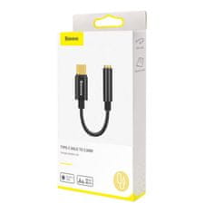 BASEUS Audio adapter Baseus L54 USB-C + mini jack 3,5 mm (črn)