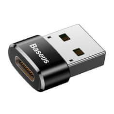 BASEUS USB-C na USB-A adapter Baseus 3A (črn)