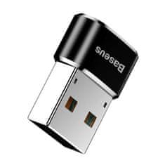 BASEUS USB-C na USB-A adapter Baseus 3A (črn)