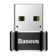 BASEUS USB-C na USB-A adapter Baseus 3A (črn)