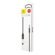 BASEUS USB-C avdio kabel za mini jack 3,5 mm Baseus Yiven 1,2 m (črn)