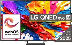 LG QNED evo AI televizor, 4K, 215 cm (85QNED93A6A.AEUQ)