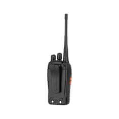 Rebel TOOLS Aku. ročna prenosna radijska postaja LED 1500mAh do 4km PMR + slušalka