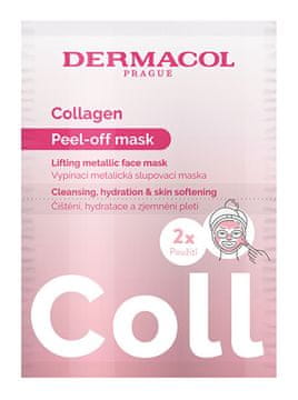 Dermacol Kolagen lifting maska za luščenje 2 x 7,5 ml