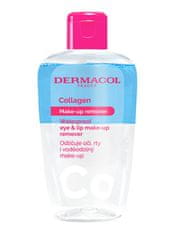 Dermacol Dvofazni odstranjevalec vodoodpornih ličil za oči in ustnice s kolagenom 150 ml