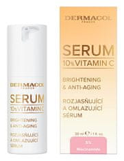 Dermacol Serum za posvetlitev in pomlajevanje z vitaminom C (serum za posvetlitev in pomlajevanje) 30 ml