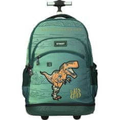 VSE ZA ŠOLO Torba šolska na kolesih trolley dinosaur