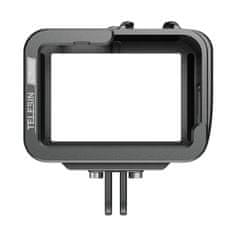 TELESIN Aluminijski zaščitni okvir Telesin za GoPro Hero 12 / 11 / 10 / 9 z navpičnim držalom