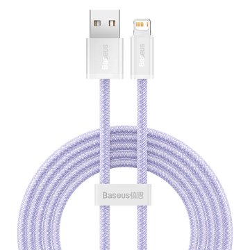 BASEUS USB kabel za Lightning Baseus Dynamic 2, 2,4 A, 2 m (vijoličen)