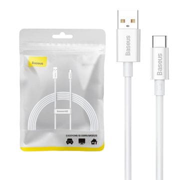 BASEUS Baseus Superior 100W USB na USB-C kabel 2 m (bel)