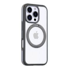 Torras Torras Ostand R Fusion etui za iPhone 16 Pro (siva)