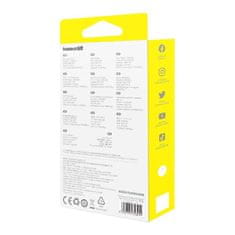 BASEUS USB-C kabel 3v1 Baseus Free2Draw USB-C/Lightning/Micro 100 W, 1,1 m (črn)
