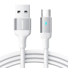 Joyroom Kabel za Micro USB-A / 2,4 A / 2 m Joyroom S-UM018A10 (bel)