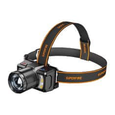 Superfire Čelna svetilka Superfire HL25, 700 lm, USB-C