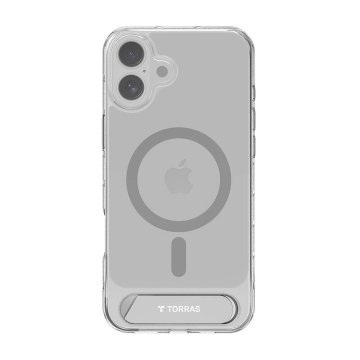 Torras Torras Pstand Series etui za iPhone 16 (prozoren)