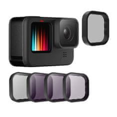 TELESIN Komplet 4 filtrov Telesin CPL+ND 8/16/32 za GoPro Hero 12 / 11 / 10 / 9 (GP-FLT-903)