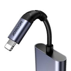 Joyroom 2v1 avdio adapter Joyroom SY-L02 lightning za 2x lightning (črn)
