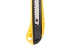 Deli Tools Nož z zlomljivim rezilom Deli Tools EDL003, SK5, 18 mm (rumen)