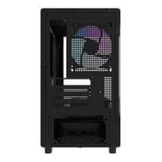 darkFlash Računalniška ohišje Darkflash DB330M + 3 ventilatorji aRGB (črna)