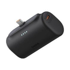 BASEUS Baseus kompaktna prenosna baterija 5000 mAh, 20 W, USB-C (črna)
