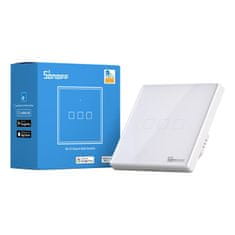 Sonoff Dotikni stikalo za vklop svetlobe WiFi + RF 433 Sonoff T2 EU TX (3-kanalni) nova različica