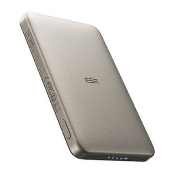 ESR ESR Qi2 MagSlim 5000 mAh magnetna polnilna baterija (pesek)