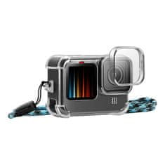 Puluz Etui z osłoną obiektywu i paskiem na szyję PULUZ do GoPro Hero 9 / 10 / 11
