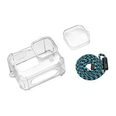 Puluz Etui z osłoną obiektywu i paskiem na szyję PULUZ do GoPro Hero 9 / 10 / 11