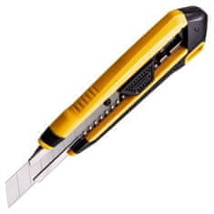 Deli Tools Nož z zlomljivim rezilom Deli Tools EDL018Z (rumen)