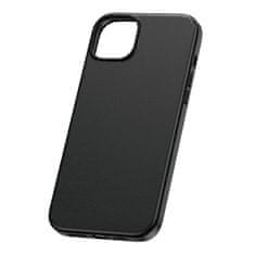 BASEUS Etui za telefon iPhone15 ProMax Baseus Fauxther Series (črn)