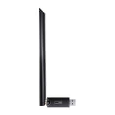 BASEUS WiFi adapter z anteno Baseus FastJoy 650Mbps (črna)
