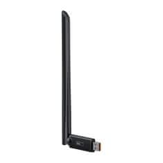 BASEUS WiFi adapter z anteno Baseus FastJoy 650Mbps (črna)