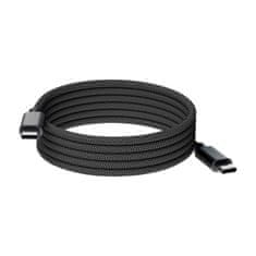 Choetech Magnetni kabel USB-C na USB-C Choetech XCC-1052, PD 240 W, 1,2 m (črn)