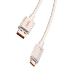 BASEUS Baseus USB-C na USB-C hitri polnilni kabel Habitat Series 100 W, 2 m (roza)
