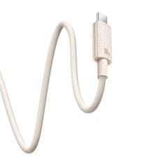 BASEUS Baseus USB-C na USB-C hitri polnilni kabel Habitat Series 100 W, 2 m (roza)