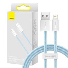 BASEUS USB kabel za Lightning Baseus Dynamic, 2,4 A, 1 m (modra)