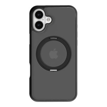 Torras Torras Ostand Pro etui za iPhone 16 Plus (črn)