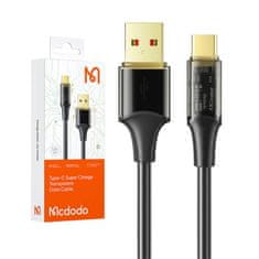 Mcdodo USB-C kabel Mcdodo CA-2092, 6A, 1,8 m (črn)