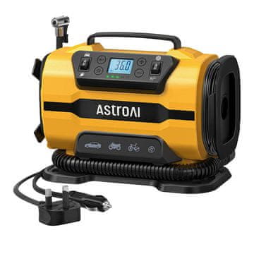 AstroAI  ATJ-8366 150 PSI Prenosni Kompresor Koles