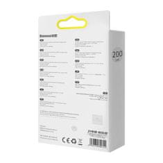 BASEUS USB-C kabel za iP Baseus Crystal Shine, 20 W, 2 m (modra)
