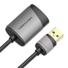 Vention Zunanja zvočna kartica USB Vention CDKHB TRS 3,5 mm 0,15 m (siva)