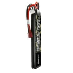 Gens Ace Akumulator Gens ace 25C 1300mAh 2S1P 7,4V Saddle Airsoft Gun Lipo s konektorjem T