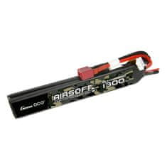 Gens Ace Akumulator Gens ace 25C 1300mAh 2S1P 7,4V Saddle Airsoft Gun Lipo s konektorjem T