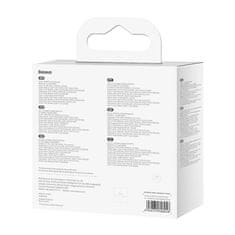 BASEUS Baseus GaN5 Pro omrežni polnilnik, USB-C + USB, 100 W + kabel (črn)