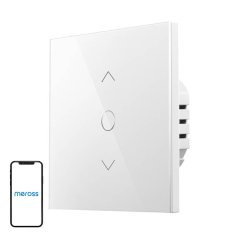 Meross Meross MRS100HK(EU) (HomeKit) pametni dotikni časovni stikalo za žaluzije WiFi