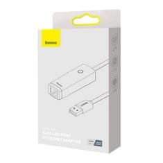 BASEUS Mrežni adapter Baseus Lite Series USB na RJ45, 1000 Mbps (siv)